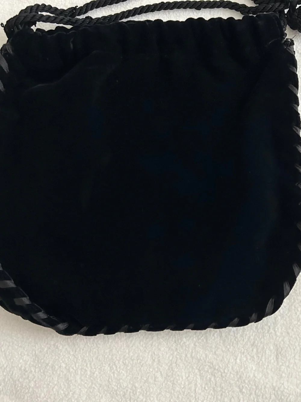 Vintage Fendi Velvet Drawstring Evening Bag - Picture 2 of 6